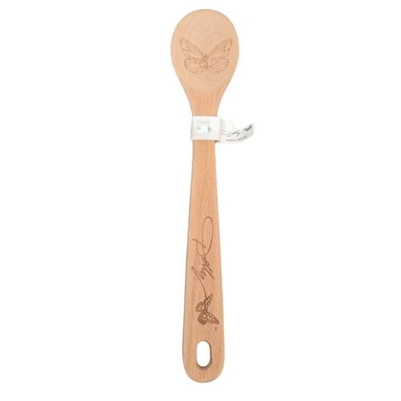 Dolly Parton From My Heart To Your Home Butterfly Engraved Wooden Spoon - Picture 2 of 5